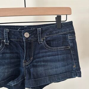 Y2K American Eagle Low Rise Mini Shorts